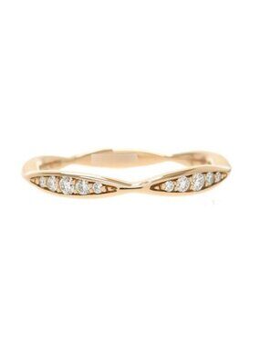 Chanel Camellia Collection Ring Half Eternity